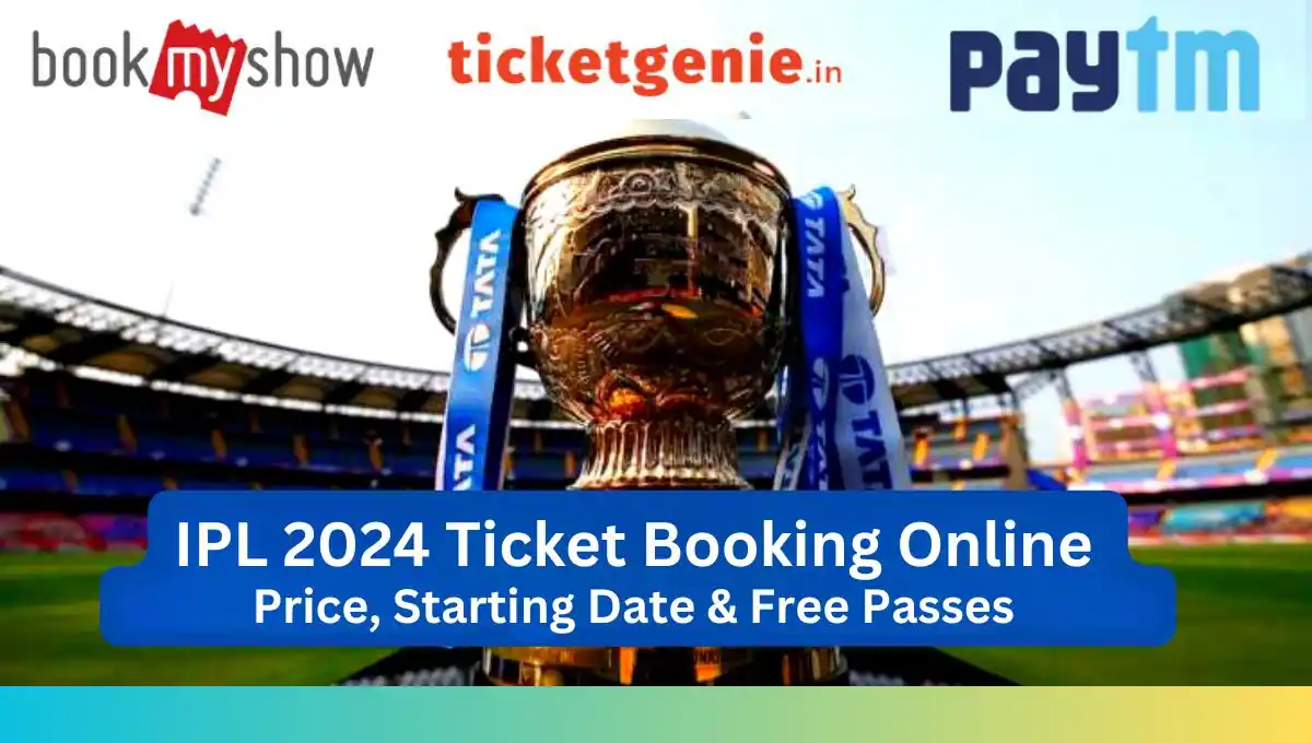 IPL 2024 Tickets Online Booking