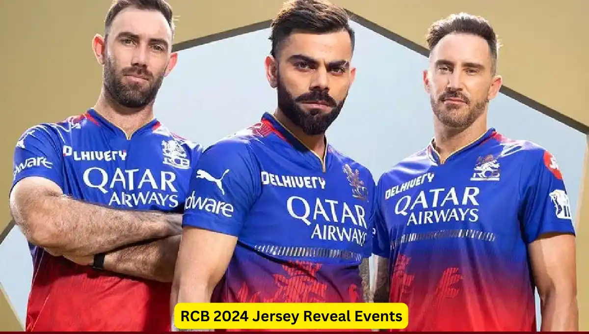 RCB 2024 Jersey Reveal Events