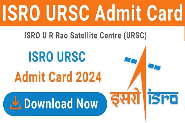 IRSO URSC Various Post Recruitment 2024 Admit Card for 224 Post, Download Link, Steps to Download
