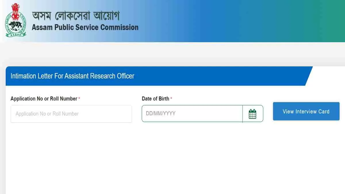 APSC Interview Admit Card 2024 Out For Librarian cum Archive Officer Post: Here's Download Link; Tentative Schedule