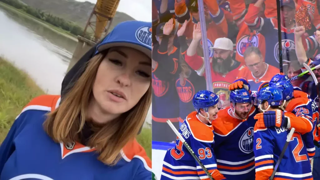 Who Is Kait, the Oilers Fan Who Went from Flashing to Being Featured in Playboy?