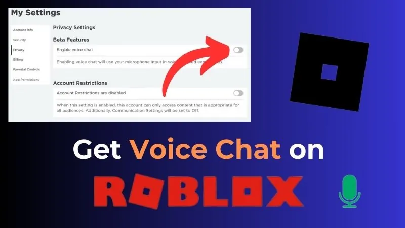 Get And Use Voice Chat In Roblox
