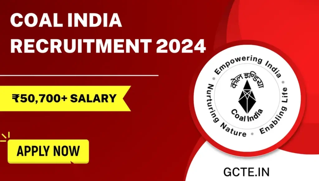 Coal India Limited (CIL) has announced various job openings for the year 2024. The company is recruiting for positions like Amin, Electrical Supervisor, Dragline Operator, Crane Operator, Technician, Accountant, and Mining Sirdar.
Coal India Recruitment 2024, Eligibility, Vacancy Details Apply Online @coalindia.in
