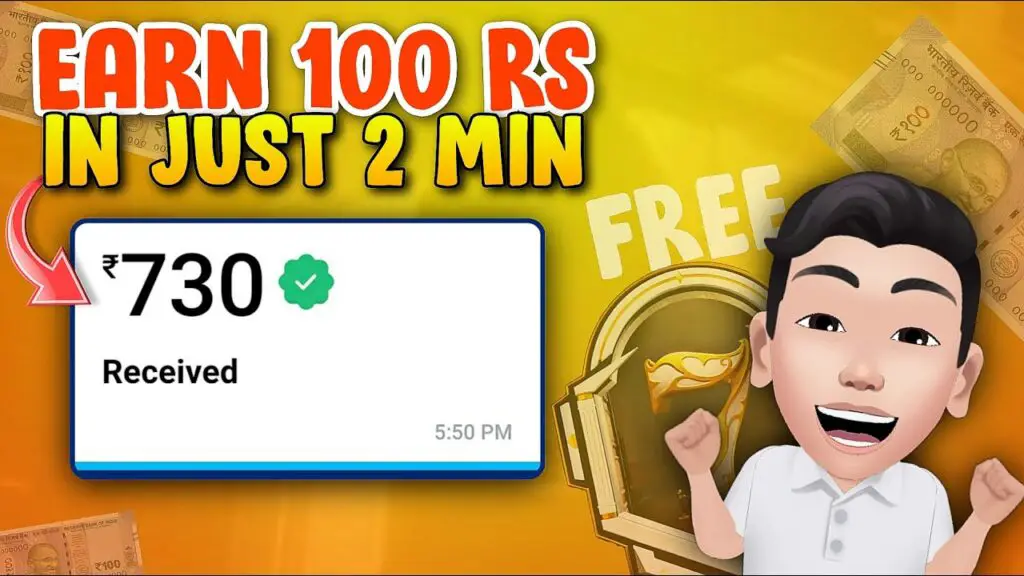 Daily 100 Rupees Earning Apps Without Investment in India