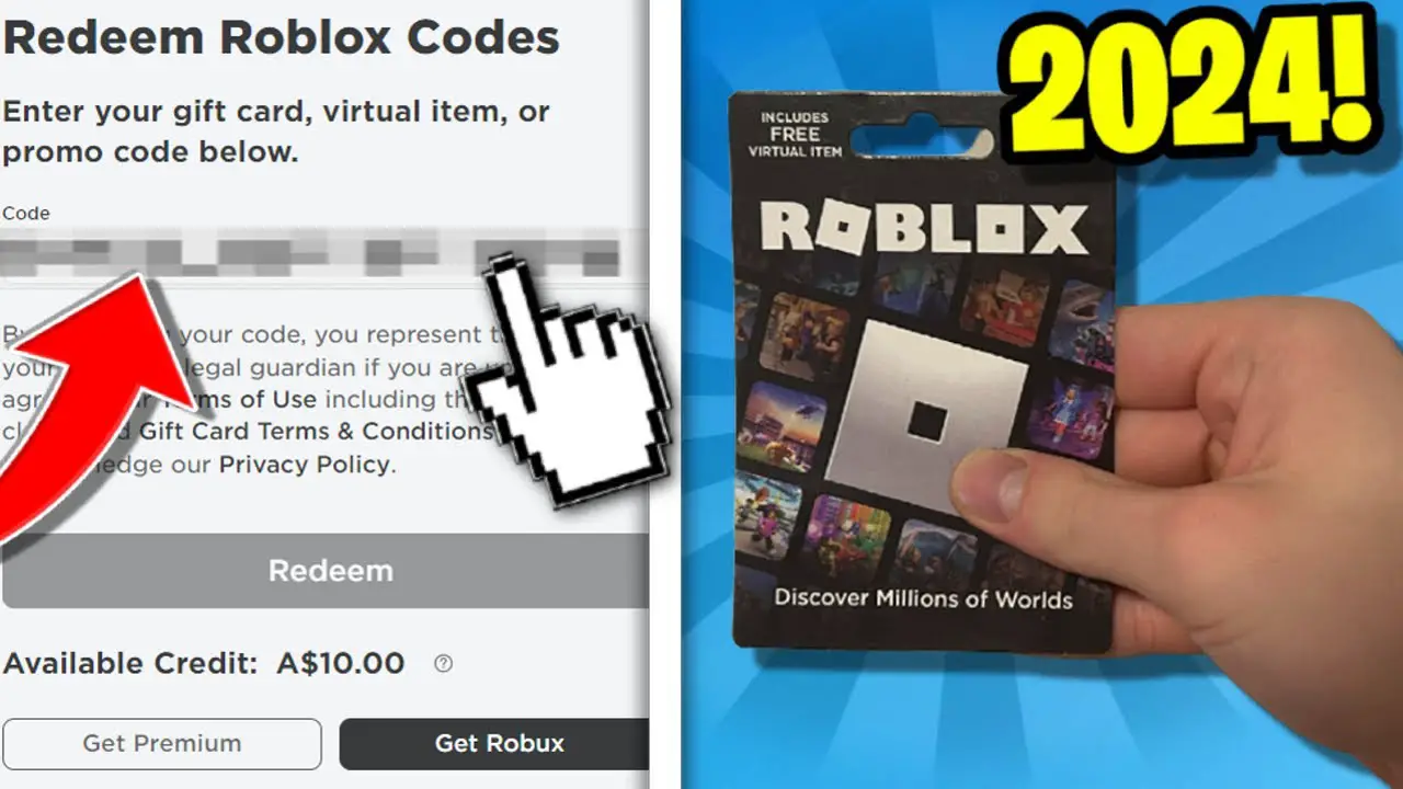 Roblox Gift Card Codes 2024: